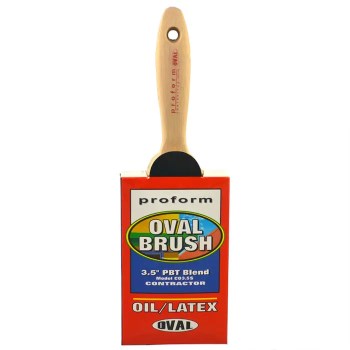 Proform Oval Handle Paint Brush - 3-1/2"