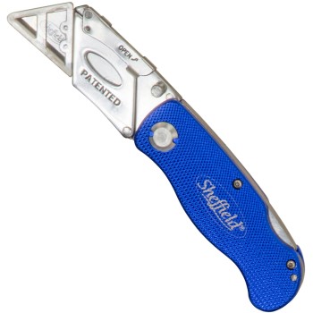 Sheffield/Great Neck 12113 Folding Lockback Utility Knife