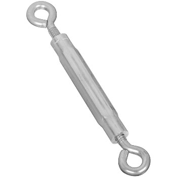 National 221721 Eye &amp; Eye Turnbuckle,  Zinc Plated ~  3/16" x 5 1/2"