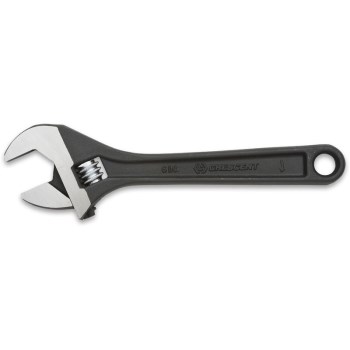 Apex/Cooper Tool  AT26VS Crescent Wrench, Adjustable Black 6"