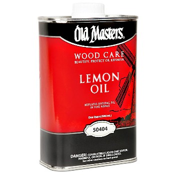 Old Masters 50404 Lemon Oil ~ Quart 