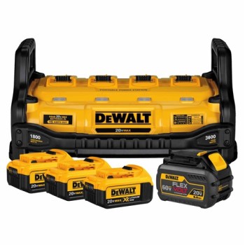 Black & Decker/dewalt Dcb1800m3t1 Port Pwr Station