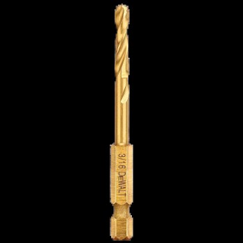 DeWalt Impact Ready Titanium Drill Bit - 3/16"