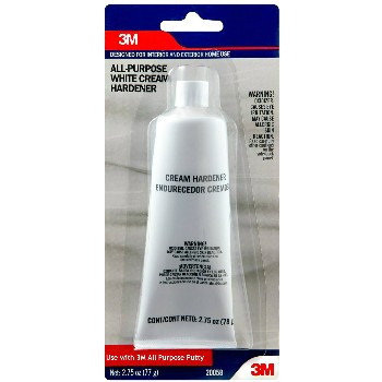 3M 076308200589 Cream Hardener, White ~ 2.75oz. Tube