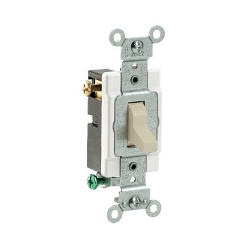 Toggle 3-Way Quiet Switch ~ Ivory