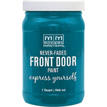 Express Yourself Front Door Satin Paint, Tranquil ~ Quart