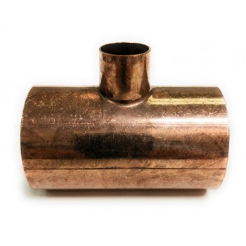 Copper Reducing Sweat Tee - 3/4" x 3/4" x 1/2"