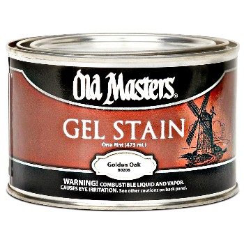 Old Masters 80208 Gel Stain, Golden Oak ~ Pint 