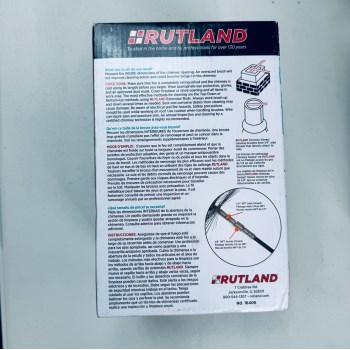 Round Wire Chimney Brush - 6"