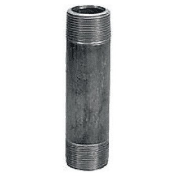 Pipe Nipple, Black Steel - 1-1/4" x 1-5/8"