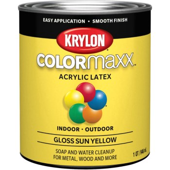 COLORmaxx paint, Sun Yellow Gloss ~ Qt