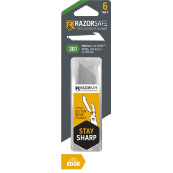 Outdoor Edge 3" RazorSafe Utility Blades - 6pk