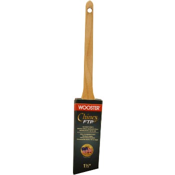 Wooster 0044240014 Chinex Ftp Thin Angle Sash Brush ~ 1 1/2 In.