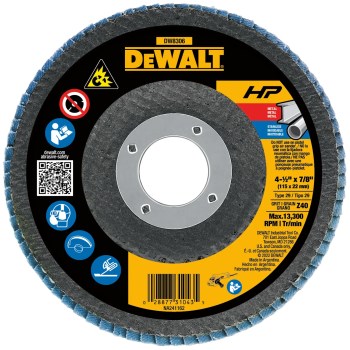DeWalt Type 29 Flap Disc - 36 Grit, 4-1/2"