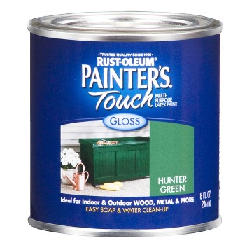 Rust-oleum 1938730 Ultra Cover Acrylic Latex, Hunter Green Gloss ~ Half Pint