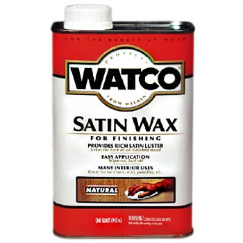 Satin Finishing Wax, Natural ~ Quart