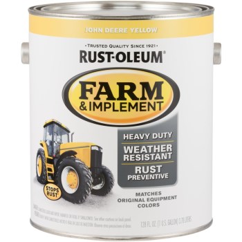 Farm & Implement Finish, John Deere Yellow ~ Gallon