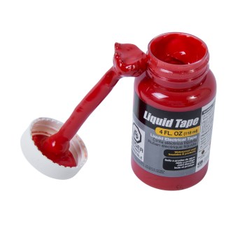 Liquid Electrical Tape  Red   4 oz