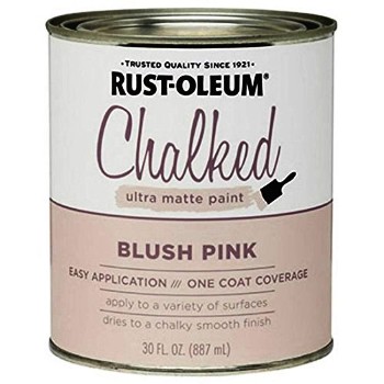 Rust-Oleum 285142 Chalked Ultra Matte Paint,  Blush Pink   ~ 30 oz