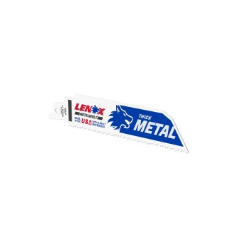 Lenox Lazer Recip Blade, Bi-Metal - 6" 10 TPI
