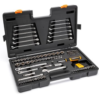 138-Piece Pro Mechanic's Tool Set, 72-Tooth