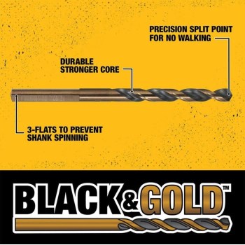DeWalt Black Oxide Drill Bit - 1/16" (2pk)