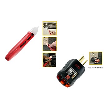 Electrical Detector/Tester Safety Kit ~ 2 Piece 