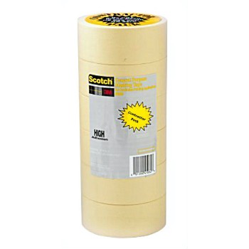 3M 021200410819 Painters Masking Tape - 1"  x 60 Yd