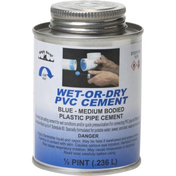 Black Swan Mfg 07079 8 Oz Wetdry Blue Cement