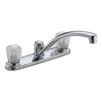 Delta Faucet 2102LF Ch 2-H Kitchen Faucet