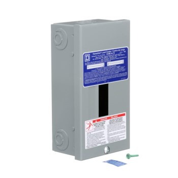 Square D Homeline 70A Surface Mount Load Center - 2-Space