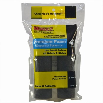 Premium Sponge 4" Roller Cover  ~ Pack of 2