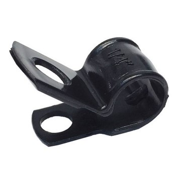 U-V Resistant Cable Clamp, Black ~ 1/4"