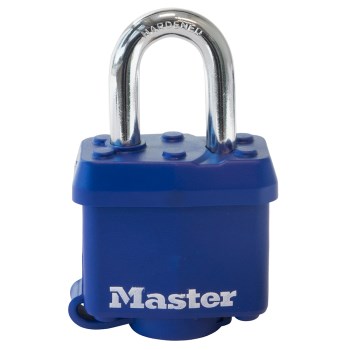 Covered Laminated Steel Padlock - 1-9/16"