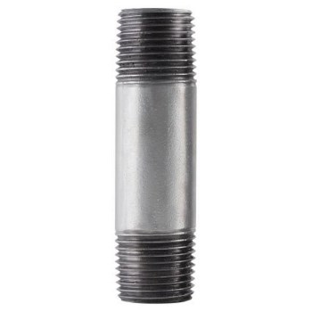 Galvanized Steel Pipe Nipple - 1/8" x 1-1/2"