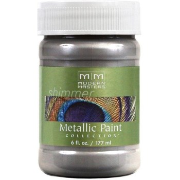 Metallic Paint, Platinum ~ 6 Ounce