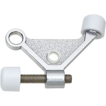 Hinge Pin Door Stop, Satin Chrome