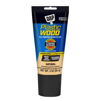 Plastic Wood All-Purpose Wood Filler, Natural - 3 oz