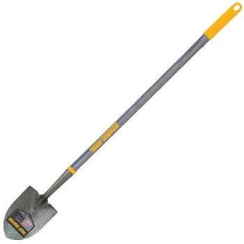 Ames   2617100 Shovel, Long Round Point ~ 16 Gauge