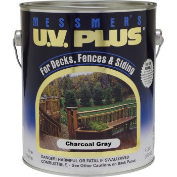 Uv Plus Natural Stain, Charcoal ~ Gal