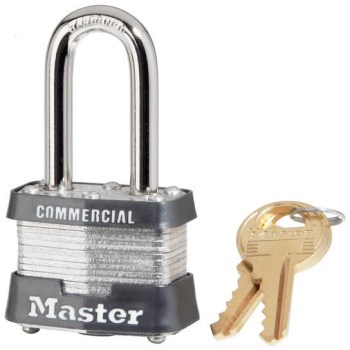 Laminated Steel Pin Tumbler Padlock ~ Keyed Alike 