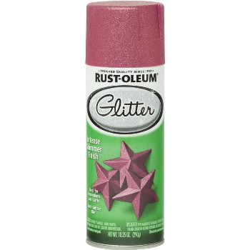 Rust-oleum 276287 Glitter Spray Paint ~ Bright Pink