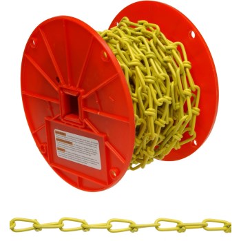 #2/0 Yellow Double Loop Chain