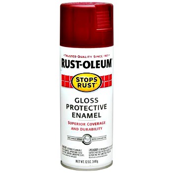 Rust-oleum 7768830 Stops Rust Enamel Spray Paint ~ Burgundy