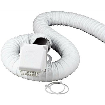 Vent Kit, White ~  4 inch x 8 foot