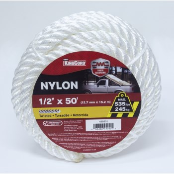 1/2x50 Tw Nylon Rope