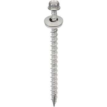 Metal  to Wood Building Screws, Galvanized ~ #9 x 3"