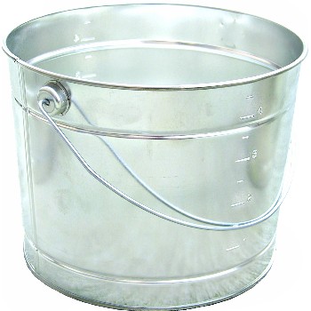 Encore Plastics 500350 Metal Pail w/handle ~ 5 Quart 