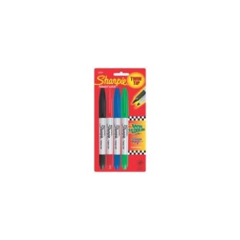 Sharpie, Twin Tip 4 Pack