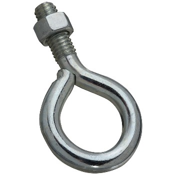 Eye Bolt, Zinc ~ 3/8" x 3"